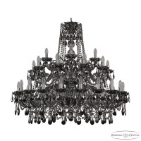 Подвесная люстра Bohemia Ivele Crystal 1411/20+10+5/400/2d Ni M781