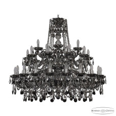 Подвесная люстра Bohemia Ivele Crystal 1411/20+10+5/400/2d Ni M781