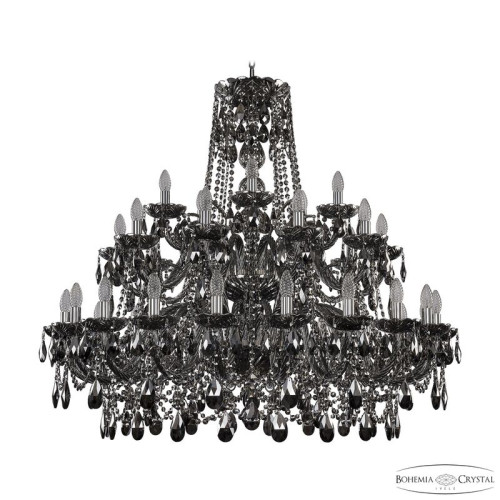 Подвесная люстра Bohemia Ivele Crystal 1411/20+10+5/400/2d Ni M781