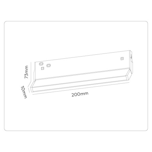 Трековый магнитный светильник Ambrella Light Track System GL2350