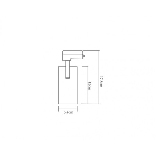 Трековый светильник ARTE Lamp TRACK LIGHTS BLACK A4568PL-1BK