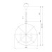 Подвесная люстра Eurosvet Santi 60139/6 хром Smart a058346