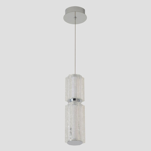 Подвесной светильник Crystal Lux ANTIQUE SP23W LED CHROME Подвесной светильник Crystal Lux ANTIQUE SP23W LED CHROME