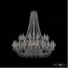 Подвесная люстра Bohemia Ivele Crystal 1403/24+12/530/h-160 G