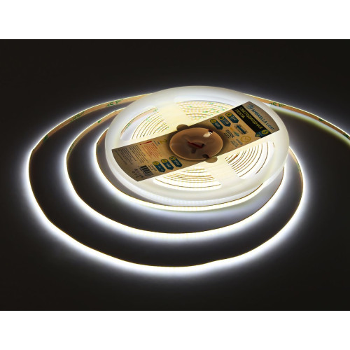 Светодиодная лента Ambrella Light Illumination COB 384Led/ 7W m/ 24V IP20 6500K/ 5m*3mm*2mm (2 конт.) GS4603