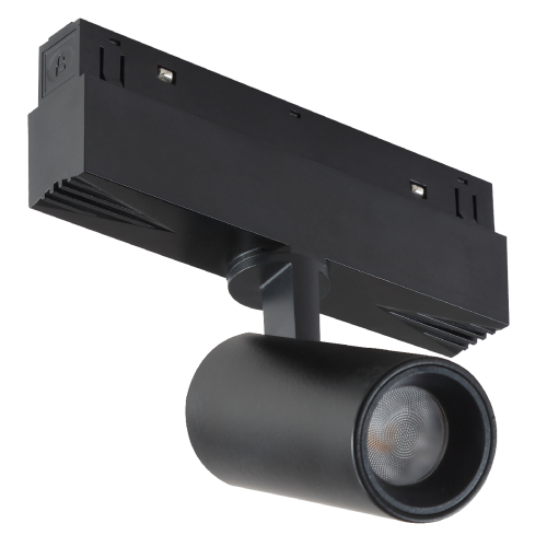 Трековый магнитный светильник iLedex Vision 4822-011-D45-8W-38DG-4000K-BK