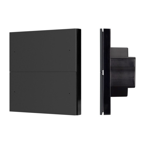 Кнопочная панель Arlight SMART DALI-301-22-4K-D2-IN Black (BUS, Frameless) (IARL, IP20 Пластик) 060976
