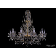 Подвесная люстра Bohemia Ivele Crystal 1411/10/360/XL-87 G
