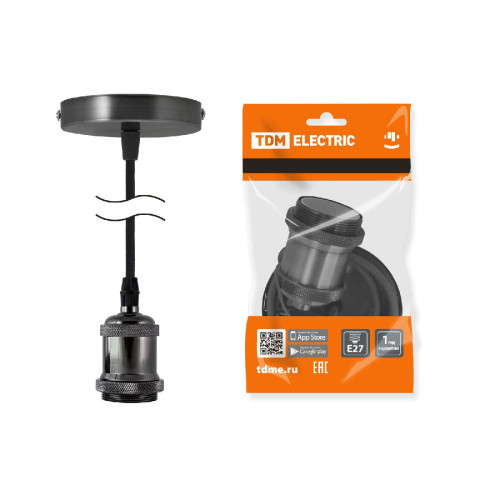Патрон с кабелем TDM Electric Лофт SQ0335-0070