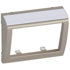 Лицевая панель Legrand Galea Life розетки RJ45 титановая 771484