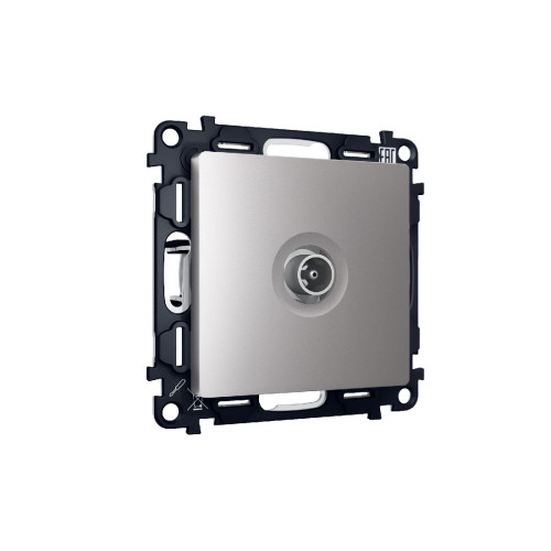 Комплект механизма TV розетки оконечной 50-870 MHz 1dB Ambrella Volt Alfa MA513010