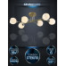 Потолочная люстра Seven Fires Dzhoeri SF3358/6C-GD-CR-WT