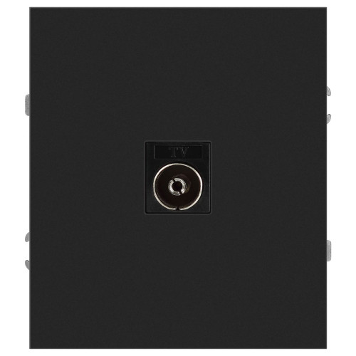 Розетка Эра Arktik 16-3101-05 TV одиночная антрацит Б0070468 Розетка Эра Arktik 16-3101-05 TV одиночная антрацит Б0070468