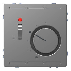 Терморегулятор Schneider Electric Merten D-Life с центральной платой с выключателем 230V MTN5760-6036