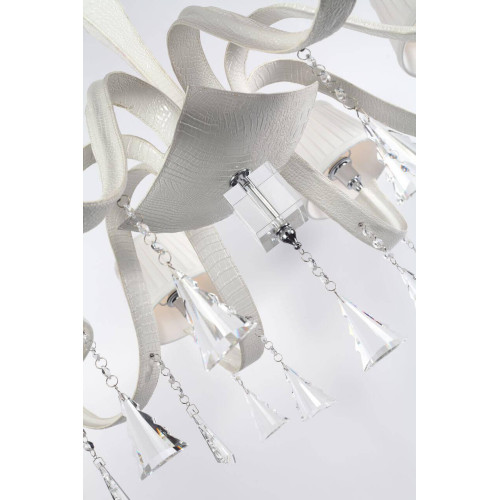 Подвесная люстра Lucia Tucci Pelle Bianca 119.5