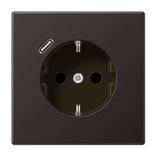 Розетка 2K+З USB Typ C Jung AL1520-18CD