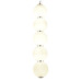 Подвесной светильник Natali Kovaltseva LED LAMPS 81100/5C GOLD WHITE