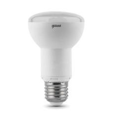 Лампа светодиодная рефлекторная Gauss E27 9W 2700K матовая 106002109