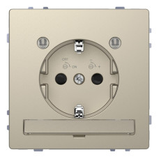 Розетка Schneider Electric Merten D-Life 16A с/з и LED модулем MTN2304-6033