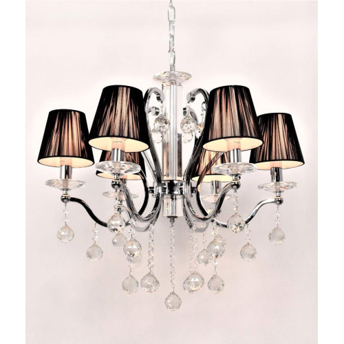 Подвесная люстра Lumina Deco Bellisica LDP 8033-6 BK