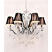 Подвесная люстра Lumina Deco Bellisica LDP 8033-6 BK