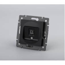 Механизм компьютерной розетки Arlight SCT-MPC1-PL-BK-V (RJ-45, CAT6) 049847