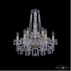 Подвесная люстра Bohemia Ivele Crystal 1403/6+3/195/h-60 G