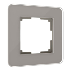 Рамка Werkel Elite на 1 пост дымчатый W0012417 4690389180644