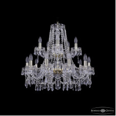 Подвесная люстра Bohemia Ivele Crystal 1403/10+5/240/2d G
