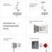 Подвесная люстра Eurosvet Teja 101014/6 латунь Smart a072038