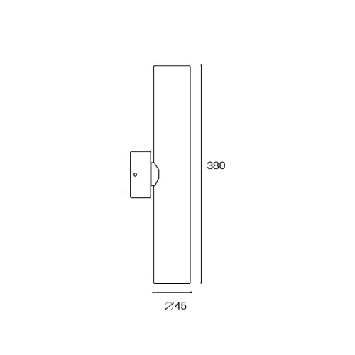 Настенный светильник Italline IT02-026 gold 3000K