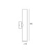 Настенный светильник Italline IT02-026 gold 3000K
