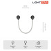 Настенный светильник Lightera Tura LE103W-93BA STEEL
