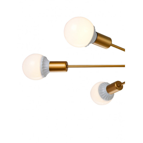 Люстра на штанге Natali Kovaltseva LOFT 75140/8C GOLD