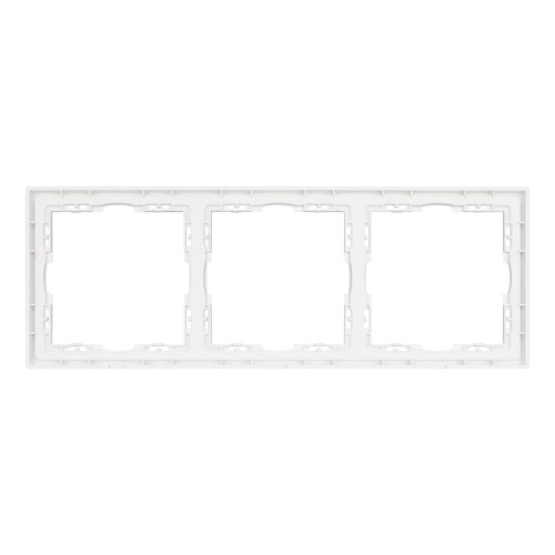 Рамка пластиковая Arlight FRM-NOBE-SFPL-3-WH 054219 Рамка пластиковая Arlight FRM-NOBE-SFPL-3-WH 054219