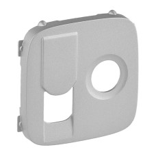 Лицевая панель Legrand Valena Allure розетки TV-RJ45 алюминий 754837