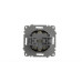 Розетка с заземлением ELBI Zena Vega 609-014800-217