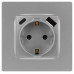 Розетка со шторками с USB type-A+C Эра 12-4108-03 Б0067716