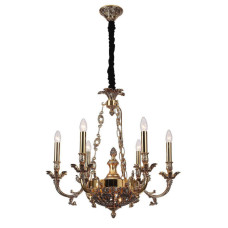 Подвесная люстра Lucia Tucci Firenze 1781.6.2 Antique Gold