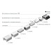 Профиль Arlight FANTOM-W20-H10-3000 ANOD (Алюминий) 062556