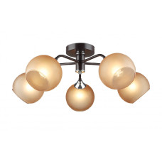 Люстра на штанге IMEX MD.5965-5-S-COFFEE+CR