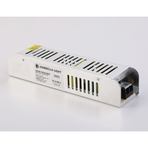 Блок питания с EMC для светодиодной ленты Ambrella Light Illumination 120Вт DC12В 10A IP20 GS8652