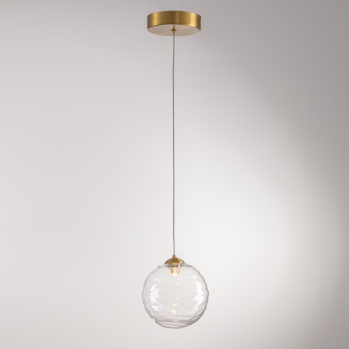 Подвесной светильник Delight Collection MD25030001-1A brass/clear Подвесной светильник Delight Collection MD25030001-1A brass/clear