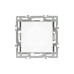 Механизм выключателя одноклавишный проходной Arlight SWT-MKP1-PL-WH (250V, 16A) 043714