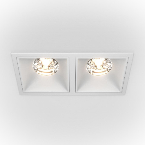 Встраиваемый светильник Maytoni Technical Alfa LED DL043-02-15W4K-SQ-W