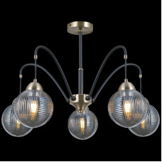 Люстра на штанге Illumico IL0433-5PSQ-79 BK AB