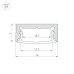 Алюминиевый профиль Arlight SL-SLIM-H7-2000 WHITE 037111