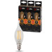 Лампа светодиодная Эра E14 9W 2700K F-LED BXS-9W-827-E14 Б0047003