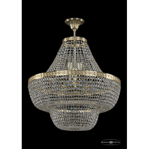 Люстра на штанге Bohemia Ivele Crystal 19091/H1/55IV G