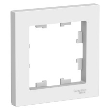 Рамка 1-ая Systeme Electric AtlasDesign Бел ATN000101